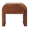 Homeroots 16" Chestnut Solid Wood One Drawer Nightstand 653811 - alternate 1