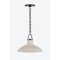 Hudson Valley Lighting Pottersville 12.5 in. Pendant Distressed Bronze/Ceramic Ivory Crackle 1914-DB/CIC - alternate 4