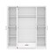 Homeroots Two Piece White Solid and Manufactured Wood Bedroom Set 662337 - alternate 5