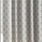 Zenna Home 72 in. H X 70 in. W Green Geometric Shower Curtain Fabric CFRQUNSG - alternate 1