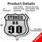 Signmission Sturgis Us 90, 12 inch X 12 inch, Aluminum Metal Sign, 2PK SHI-A-2PACK-12-481 - alternate 4