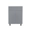 Cambridge Radiance 30 in. W x 24 in. D x 34.50 in. H Ready to Assemble Slab Base Kitchen Cabinet in Matte Grey SA-B30-MG-KIT - alternate 1