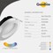 Goodlite LED Regress Round Slim - Recessed Downlight, RS6/28W/R/LED/5CCT, 2700/1750/950, 28/18/10W G-20243 - alternate 6
