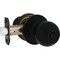 Steel Pro Matte Black Bed & Bath Door Knob TWX910B - alternate 3