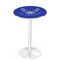 Holland Bar Stool Co 42" Chrome U.S. Air Force Pub Table, 36" dia. Top L214C4236AirFor - alternate 1
