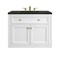 James Martin Vanities Chicago 36" Single Vanity, Glossy White, w/ 3 CM Phantome Eclos Top 503-V36-GW-3PHT - alternate 6