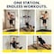 Squatz Power Tower Pull Up Station with Free Standing Pull Up Bar, Multi-Grip Workout Frame with 6, Black SQPTOWER-2 - alternate 3