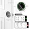 Wrightmaster 2 in 1 Aluminum Smart Single Side Lock Deadbolt with App, Keyless Entry Door Lock, in Silver ZR-F05 - alternate 4