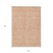 Homeroots 9' X 12' Peach And Ivory Floral Washable Indoor Outdoor Area Rug 582366 - alternate 7