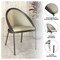 Leisuremod Urbane Collection Modern Dining Chair With Olive Green UC21OG - alternate 8
