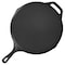 Megachef 13 Piece Cast Iron Skillet Set with Tempered Glass Lids and Silicone Holders MCCI-7400 - alternate 6