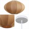 Jonathan Y Kira 18.38" 1-Light Scandinavian Japandi Adjustable Lantern Metal w/Ribbed Cocoon UFO Saucer Shade L JYL4208D - alternate 6