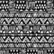 Homeroots 10' X 14' Black And Ivory Southwestern Washable Indoor Outdoor Area Rug 594153 - alternate 6