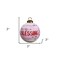 Homeroots Snowman You Are a Blessing To Me Hand Painted Mouth Blown Glass Ornament 477559 - alternate 6