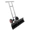 Pure Garden Heavy Duty Snow Shovel w/ Wheels 35.8 in Extra Wide Metal Snow Pusher w/ Adjustable Blade Angle 50-LG9252 - alternate 7