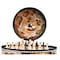 Homeroots 13" Brown And Black World Map Globe Chess Game Set 364356 - alternate 7