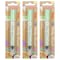 Pentel Milky Brush Pen, Pastel Green Ink, 3PK XGFHBPPKX - alternate 1
