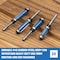 Hiltex Top and Bottom Bearing Pattern Flush Trim Router Bit Set, 4 Pieces, 1/4 Inch Shank 10104H - alternate 3