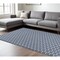 Homeroots 6' X 9' Blue And Ivory Geometric Indoor Outdoor Area Rug 554833 - alternate 7