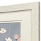 Homeroots Set Of Two Garden Party Distressed White Framed Wall Art, 2PK 649309 - alternate 2