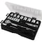 Do It Best Standard 1/4'' and 3/8'' Drive 6-Point Shallow Ratchet & Socket Set, 24-Piece 328545 - alternate 3