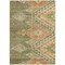 Homeroots 3' X 5' Green And Terra Cotta Southwestern Washable Indoor Outdoor Area Rug 603539 - alternate 4