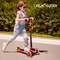 Lifemaster 3-Wheel Kids Scooter, LED Deck and Wheels, 5-Height Adjustable Handlebar, Red LMLUSB24 - alternate 7