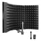 Pyle PyleUsa Microphone Isolation Shield- 3 Panel Noise Absorbing Record Booth Studio Acoustic Vocal PSMRS04 - alternate 1