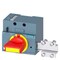 Siemens front mounted rotary operator EMERGENCY OFF IP30 NEMA type 1 .. with door 3VA9137-0EK35 - alternate 1