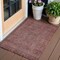 Homeroots 3' X 5' Orange And Copper Southwestern Washable Indoor Outdoor Area Rug 587074 - alternate 1