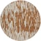 Homeroots 8' Orange And Ivory Round Abstract Washable Indoor Outdoor Area Rug 612691 - alternate 6