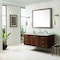 James Martin Vanities Amberly 60'' S Vanity, Mid-Century Walnut w/ Victorian Sil Top w/FreePower Wireless Charger 670-V60S-WLT-FVSL - alternate 7