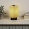 Jonathan Y Banks 8.5" Modern Minimalist Paper Pleated Column Accent LED Table Lamp, Natural JYL9102B - alternate 4