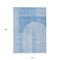 Homeroots 10' X 14' Sky Blue And Denim Blue Geometric Washable Indoor Outdoor Area Rug 582703 - alternate 7