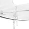 Leisuremod Modern Oyster Transparent Side Chair, Clear, 2PK OC17CL2 - alternate 6