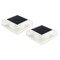 Pure Garden Solar Post Cap Lights 2 Waterproof LED Solar Powered Lights for Wooden or Vinyl Fence Post Caps 50-LG1505 - alternate 1