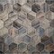 Apollo Tile Wooden Brown 11.8 in x 11.8 in Glass Glossy Floor and Wall Mosaic Tile 4.83 sqft/case, 5PK APLSRA8802A - alternate 5