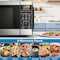 Kenmore 0.9 Cu Ft Countertop Microwave Oven in Stainless Steel KMCMWP09S2-09 - alternate 3