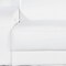 Homeroots 76in White and Silver Italian Leather Power Reclining Loveseat 633747 - alternate 7