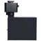 Satco 8 Watt LED Track Head CCT Selectable Dim to Warm J Style 48 Degree Beam Angle 120 Volt Black Square JH5055 - alternate 3