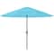 Pure Garden 9-Foot Outdoor Patio Umbrella, Blue 50-101-B - alternate 1