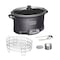 Weston 03-2500-W 2-in-1 Indoor Smoker and Slow Cooker, 6 qt, 120 V, 370 W, Digital Control 03-2500-WMN - alternate 2