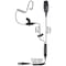 Klein Electronics Patriot 2-Wire Surveillance Earpiece with Quick Disconnect Connector PATRIOT-QD - alternate 1