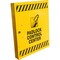 Encore Packaging Lockout Tagout Station - Medium - 18.125 in x 20.75 in x 2.5 in- Yellow IFS-5730-MD - alternate 2
