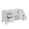 James Martin Vanities Chicago 60in Double Vanity, Glossy White, w/ 3 CM Parisien Bleu Silestone Top 503-V60D-GW-FPBL - alternate 8