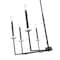 Z-Lite Gaultier Matte Black+Modern Gold 8 Light Chandelier 6100-8MB - alternate 5