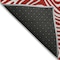 Homeroots 10' X 14' Red And Ivory Abstract Washable Indoor Outdoor Area Rug 599753 - alternate 6