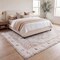 Jonathan Y Eleanor Vintage Medallion Border Non-Slip Machine-Washable Cream/Beige 4 ft. x 6 ft. Area Rug VOR100F-4 - alternate 4