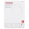 Prosource Toilet Seat, Elongated, MDF Molded Fiberboard, White, Plastic Hinge T-19WM-3L - alternate 3