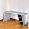 Homeroots 60" Silver Aluminum Writing Desk 489181 - alternate 3